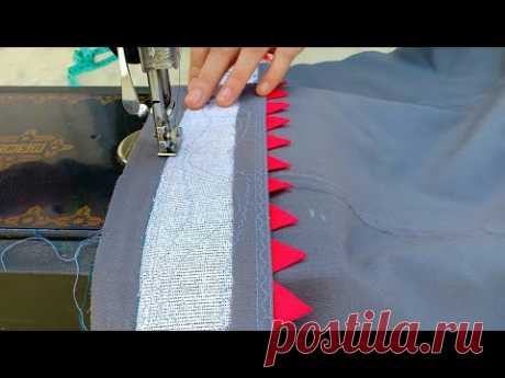 Salwar ki mohri / poncha design / Easy and beautiful poncha design full Making / in Hindi
