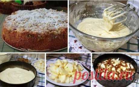 Обалденный яблочный пирог &quot;Домашний&quot; | Четыре вкуса