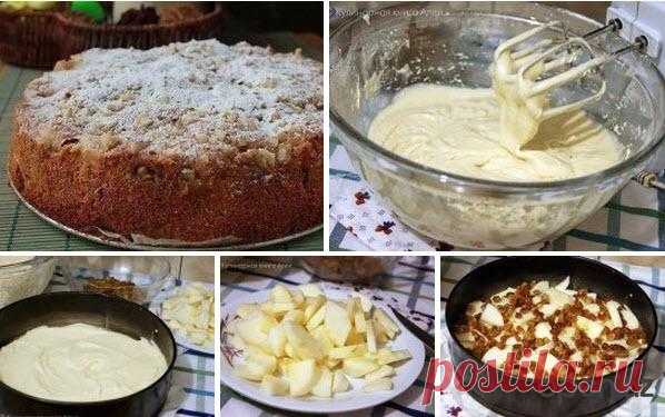Обалденный яблочный пирог "Домашний" | Четыре вкуса