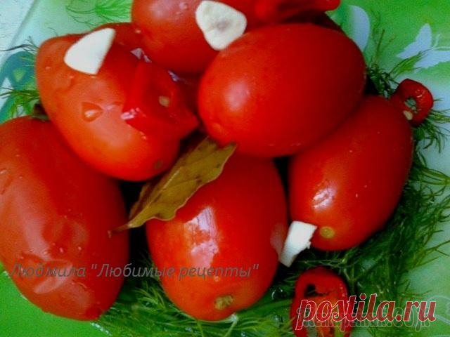 ЧАСТЬ№2. САМЫЕ БЫСТРЫЕ МАРИНОВАННЫЕ ПОМИДОРЫ.