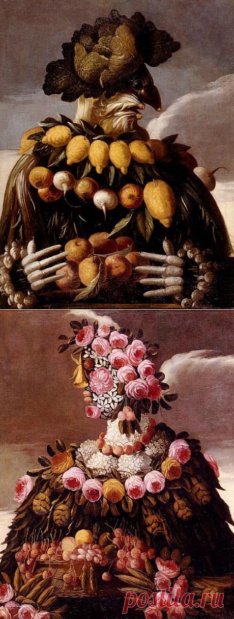 Классическая живопись от Giuseppe Arcimboldo » Картины, художники, фотографы на Nevsepic