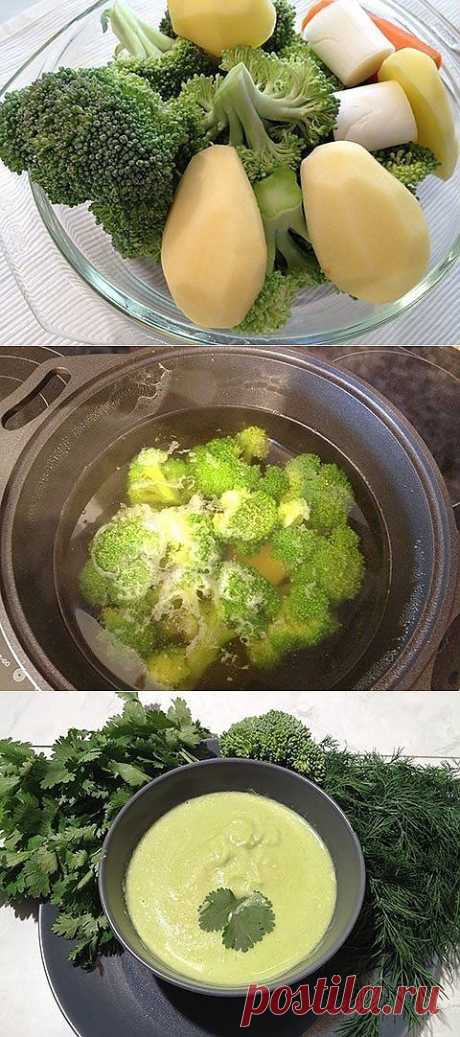 Полезный и низкокалорийный суп - готовимся к весне!