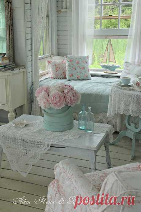(56) Pink Peonies in the Boathouse | details on display