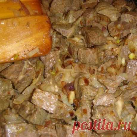 Легкие с луком по-грузински