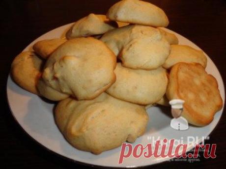 Печенье на рассоле с курагой..