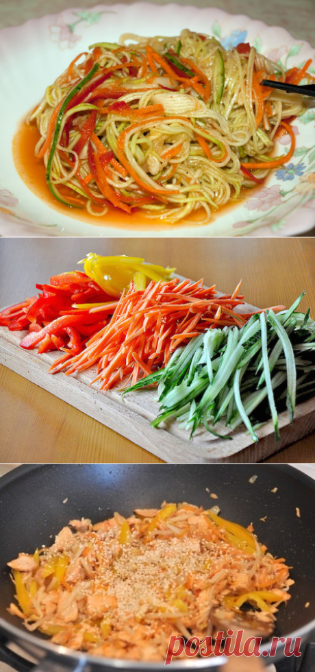 Фунчоза по-корейски, рецепт с фото и пошаговым приготовлением