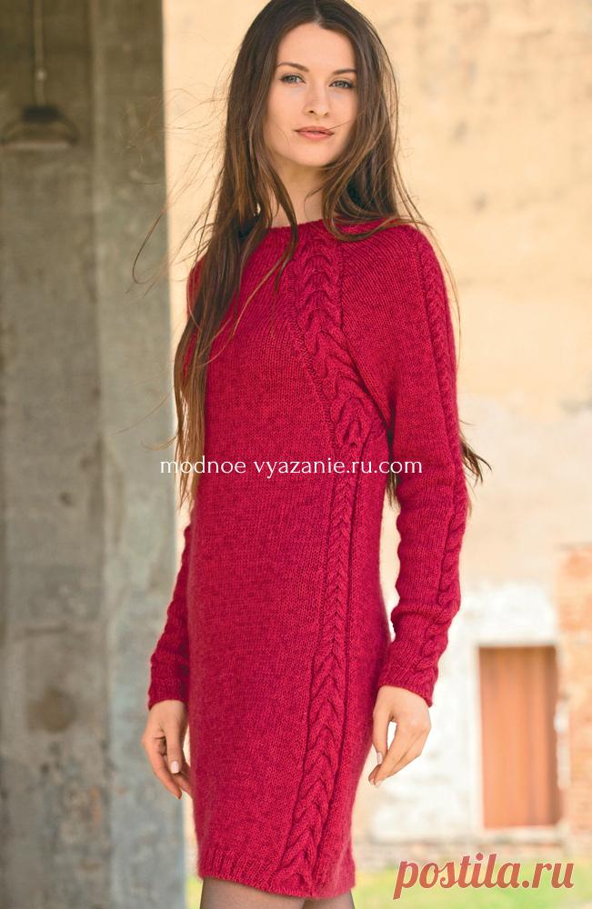 Модные платья спицами для женщин - Klubok.ru.com