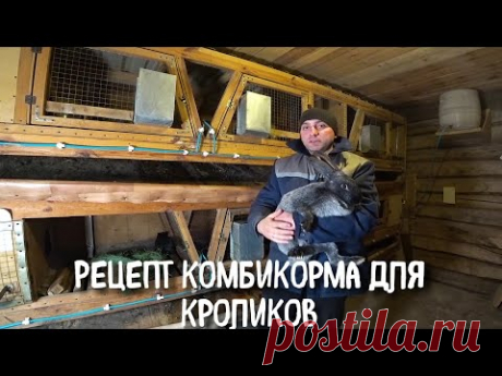 Что с кроликами//Рецепт кроличьего комбикорма