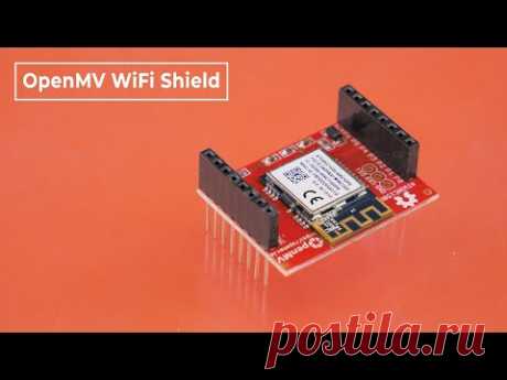 WiFi Shield для камеры машинного зрения OpenMV. Железки Амперки