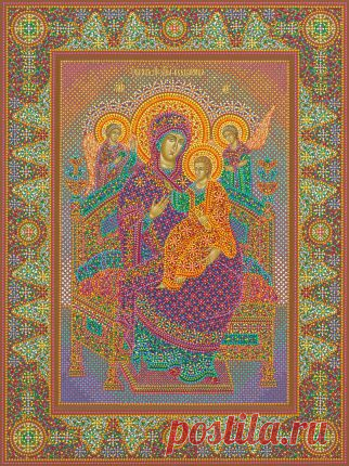 Иконы Богородицы. Икона Всецарица