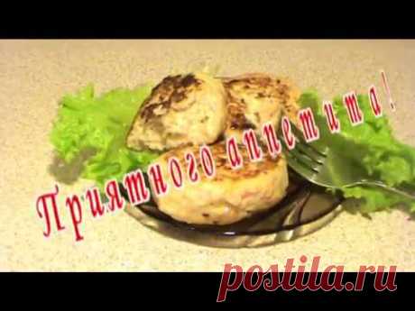 Курино-крабовые котлеты.  Диете Дюкана