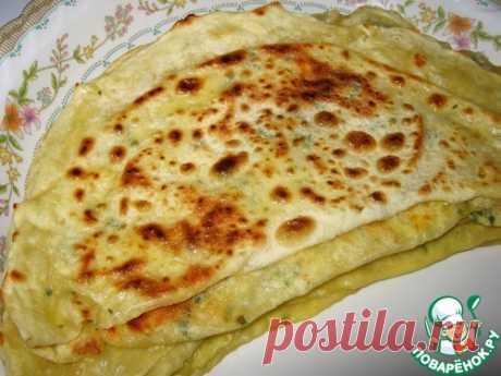 Гёзлеме с сыром