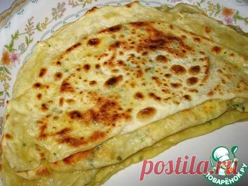 Гёзлеме с сыром