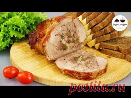 Шикарное блюдо всего за 250 рублей! Фаршированная голень ИНДЕЙКИ