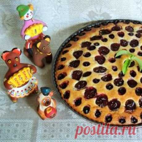 Манник-сметанник &quot;Ягодный&quot; - кулинарный рецепт