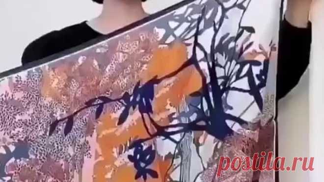Хитрость с платком для девушек