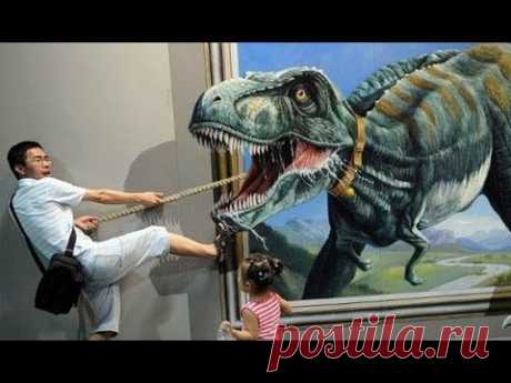 3D Street Art illusions BEST EVER