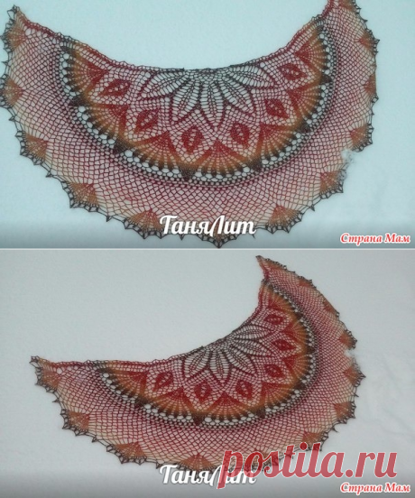 Шаль пелерина &quot;sweet dreams&quot; - Вязание - Страна Мам