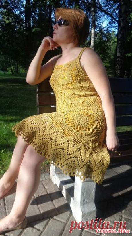 СОЛНЕЧНАЯ ГОРЧИЦА.САРАФАН ОТ tanyusevich.