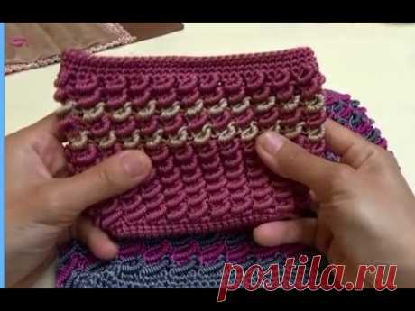 Tutorial Merajut Motif Makroni