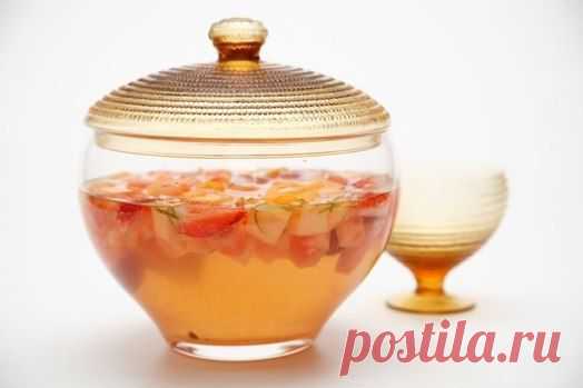 Апельсиновый крюшон с шампанским