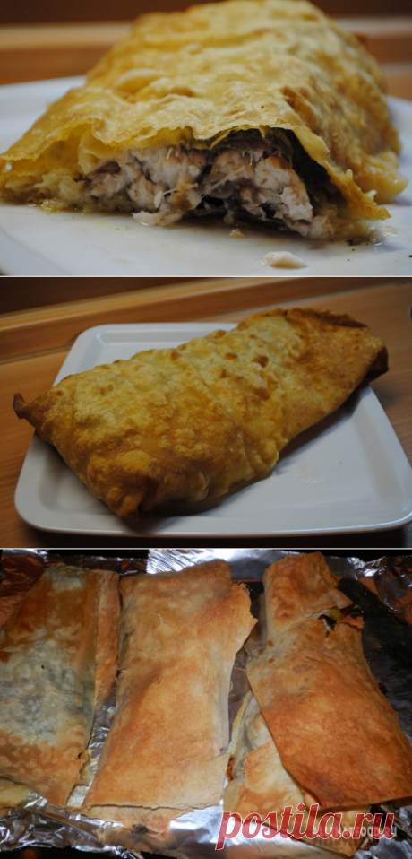 Запеченная рыбка в лаваше | Четыре вкуса