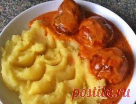 Тефтели в подливе, как в садике - Простые рецепты Овкусе.ру