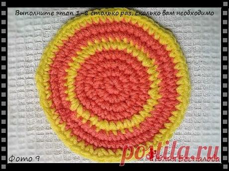 Незаметная смена цвета нити при круговом вязании. Полезность, которая пригодится!
#ИнтересноИПолезно