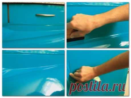 Как работать с самоклеющейся пленкой
Если вы хотите устроить дома небольшой ремонт, решили поклеить обои, то можете воспользоваться самоклеющейся пленкой.
Этот материал безопасен для здоровья, водонепроницаем, долговечен, не боится высоких температур и, кроме того, еще и достаточно недорогой. Пленкой можно оклеить комнатные двери, стены в комнате, ванную. Материал станет полезен при реализации любого вашего дизайнерского решения. Конечно, вопрос как работать с самоклеющейся пленкой вы можете р