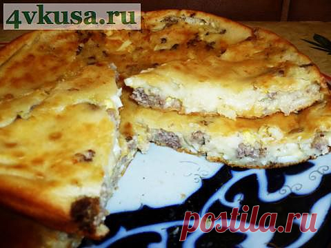 Мясной пирог | 4vkusa.ru