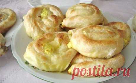 Теплый завтрак по-турецки — су-бурек с сыром - Лучшие рецепты