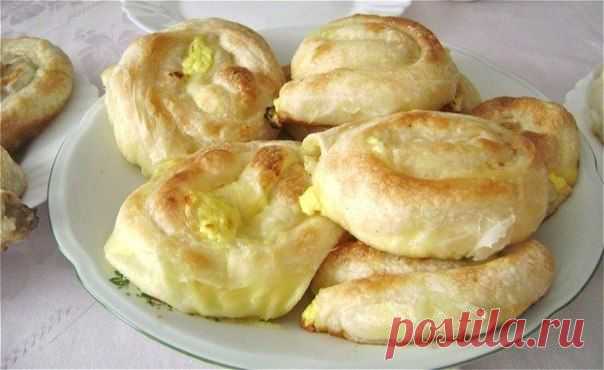 Теплый завтрак по-турецки — су-бурек с сыром - Лучшие рецепты