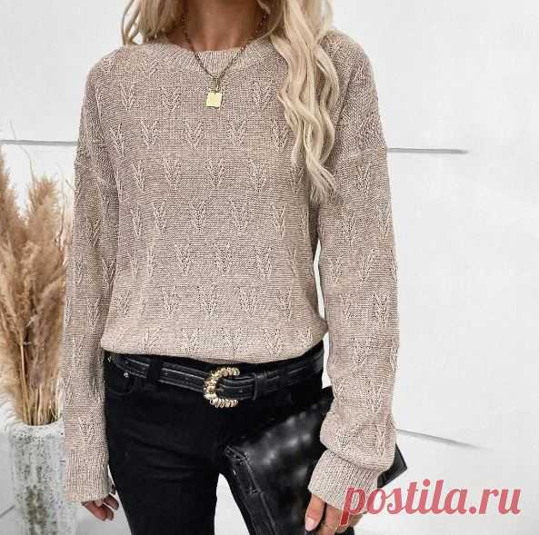 97 самых модных свитера 2020 - схемы вязания