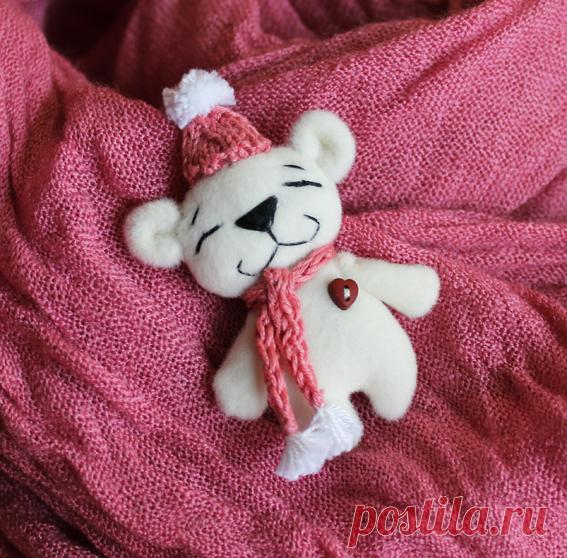 Мастер-класс мишки-брошки.