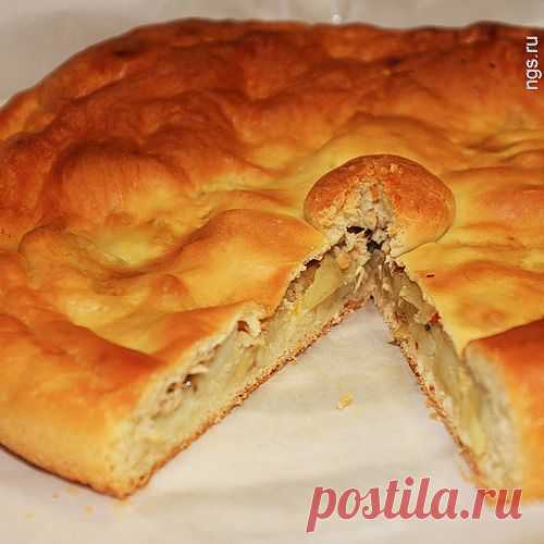 «БЭЛИШ - ПИРОГ С МЯСОМ И КАРТОШКОЙ (ТАТАРСКАЯ КУХНЯ)».