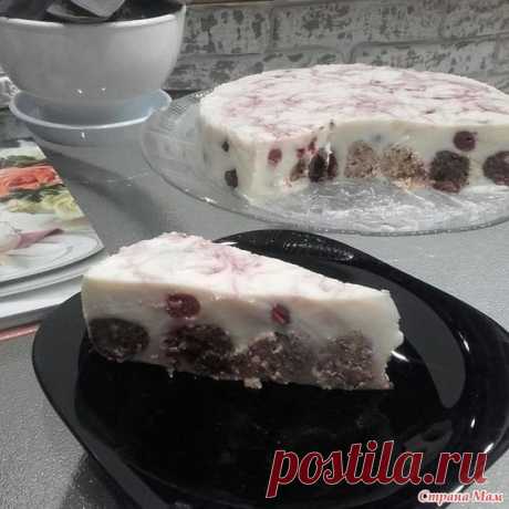 .Творожный торт с вкусом пломбира.