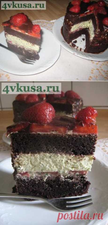 Клубничный торт. | 4vkusa.ru