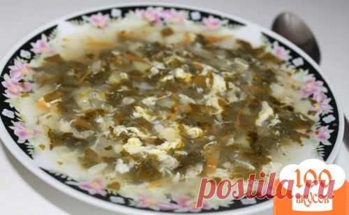 Щавелевый суп с яйцом и геркулесом - пошаговый рецепт с фото. Как приготовить.