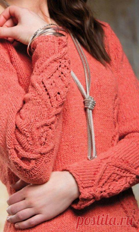 ДЖЕМПЕРЫ женские спицами. Описание и схемы. | Вяжем интересные проекты | Яндекс Дзен
