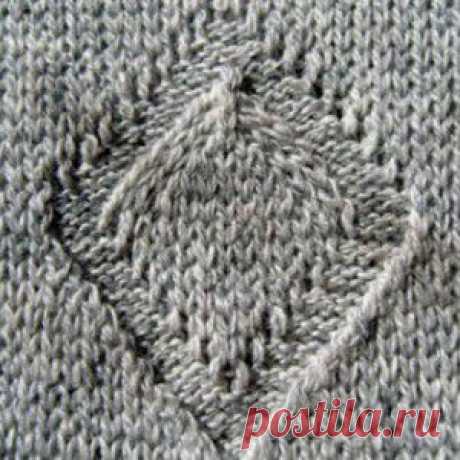 Непростой узор на репсе на вязальной машине видео-урок | web Домоводство