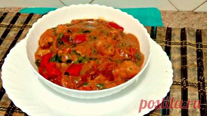Вкуснейший куриный паприкаш - Простые рецепты Овкусе.ру
