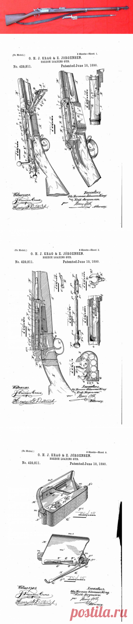 Краг-Йоргенсен – «винтовка на одну войну»