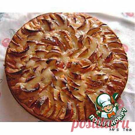 Цветаевский яблочный пирог - кулинарный рецепт