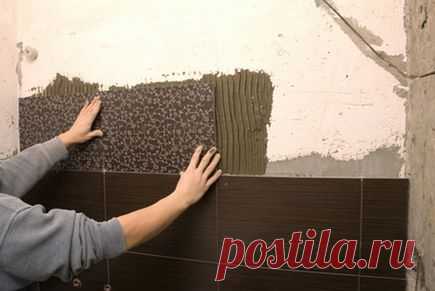 Как укладывать плитку на стену? | Домфронт