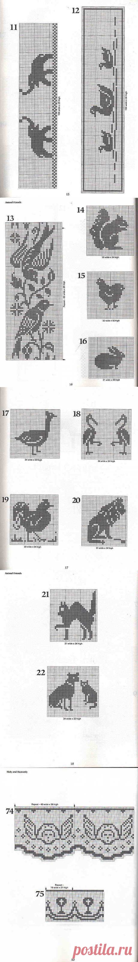 Книга Rita Weiss - 101 Filet Crochet Charts