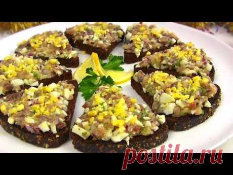 Быстрая Закуска из скумбрии