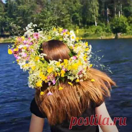 Гадаем на суженого: венок на Ивана Купала своими руками | Креаликум