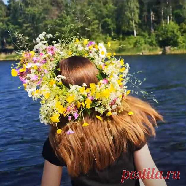 Гадаем на суженого: венок на Ивана Купала своими руками | Креаликум