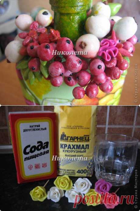 Самый простой рецепт &quot;холодного фарфора&quot; - без клея | Своими руками