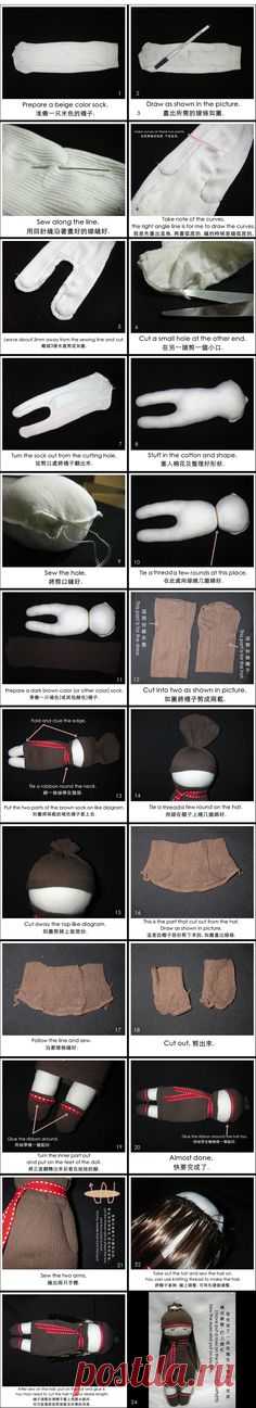 How to make a doll tutorial 3